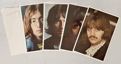 Lot 48 - THE BEATLES - LET IT BE BOX/ WHITE ALBUM LP PACK