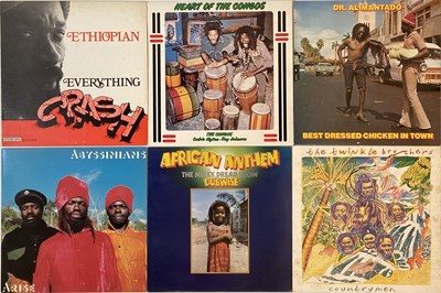 Lot 116 - REGGAE LPs (ROOTS/ROCKSTEADY) - RARITIES