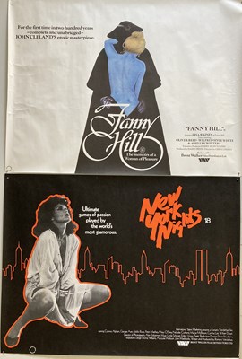 Lot 43 - BRENT WALKER ADULT FILMS - POSTERS AND PROMOTIONAL ITEMS.