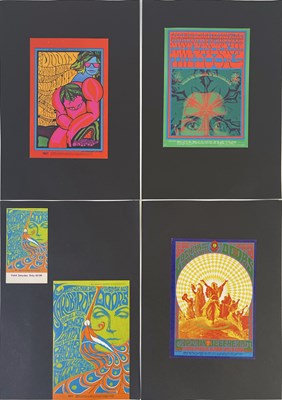 Lot 384 - THE DOORS - BILL GRAHAM/FAMILY DOG HANBILLS/TICKETS.