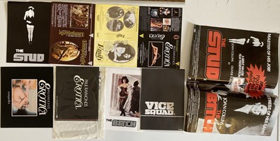 Lot 44 - BRENT WALKER ADULT FILMS - POSTERS AND PROMOTIONAL ITEMS.