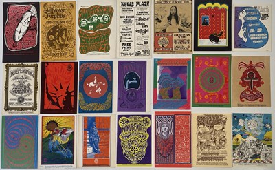 Lot 389 - BILL GRAHAM - POSTERCARDS / HANDBILLS.