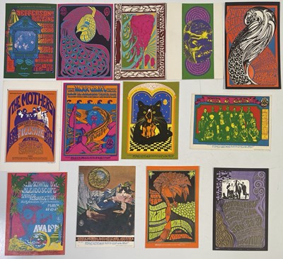 Lot 392 - BILL GRAHAM / FAMILY DOG POSTERCARDS.