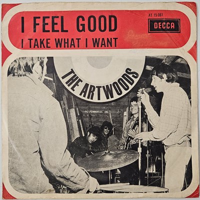 Lot 70 - THE ARTWOODS - I FEEL GOOD 7" (AT 15 061)