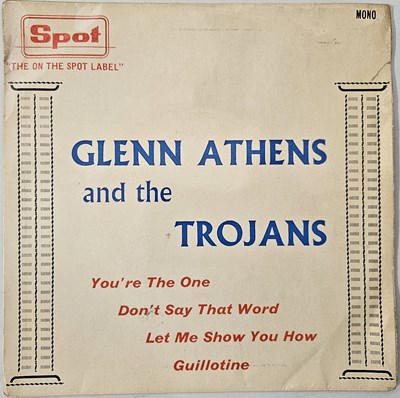 Lot 71 - GLENN ATHENS AND THE TROJANS - YOU'RE THE ONE 7" EP (7E 1018)
