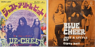 Lot 82 - BLUE CHEER - OVERSEAS PRESSINGS - 7" RARITIES