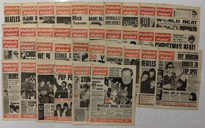 Lot 343 - MELODY MAKER - 1964 COLLECTION.