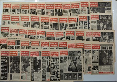 Lot 344 - MELODY MAKER - 1965 COLLECTION.