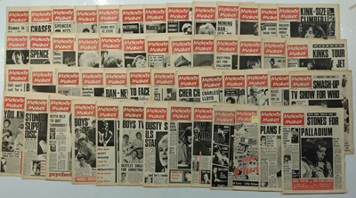 Lot 345 - MELODY MAKER - 1966 COLLECTION.