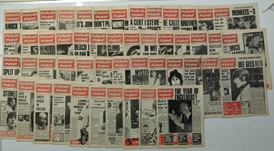 Lot 346 - MELODY MAKER - 1967 COLLECTION.