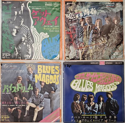 Lot 85 - THE BLUES MAGOOS - OVERSEAS 7" RARITIES PACK