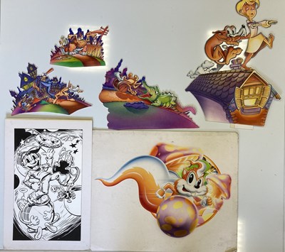 Lot 48 - GAMING - COMMODORE 64 CONCEPT ART.