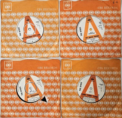 Lot 94 - THE BYRDS - 7" PROMOS PACK