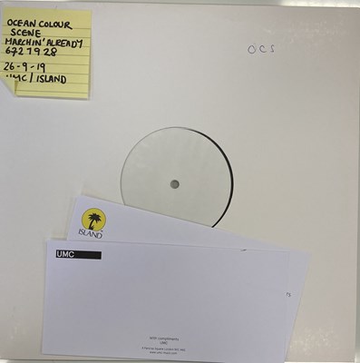 Lot 11 - OCEAN COLOUR SCENE - MARCHIN' ALREADY LP (2019 WHITE LABEL TEST PRESSING - UMC/ISLAND 6727928)