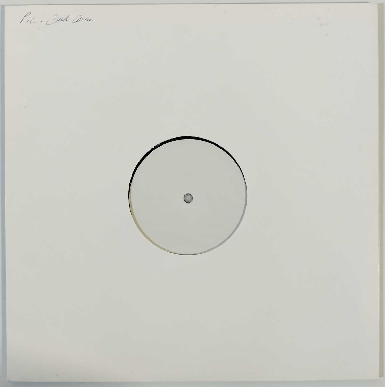 Lot 62 - PUBLIC IMAGE LTD - DEATH DISCO WHITE LABEL TEST PRESSING 12"