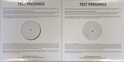 Lot 12 - THE CURE - WHITE LABEL TEST PRESSING LPs (INCLUDING ROBERT SMITH SIGNED)