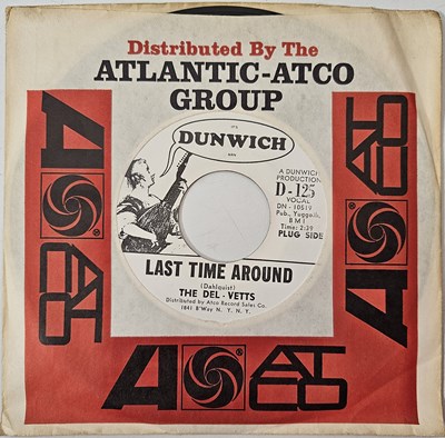Lot 104 - THE DEL-VETTS - LAST TIME AROUND 7" (PROMO - 45-125)