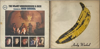 Lot 313 - THE VELVET UNDERGROUND & NICO - THE VELVET UNDERGROUND & NICO (UK REISSUE PLUS ORIGINAL US SLEEVE)