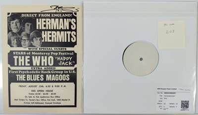 Lot 75 - THE WHO - WHO'S NEXT WHITE LABEL TEST PRESSING LP