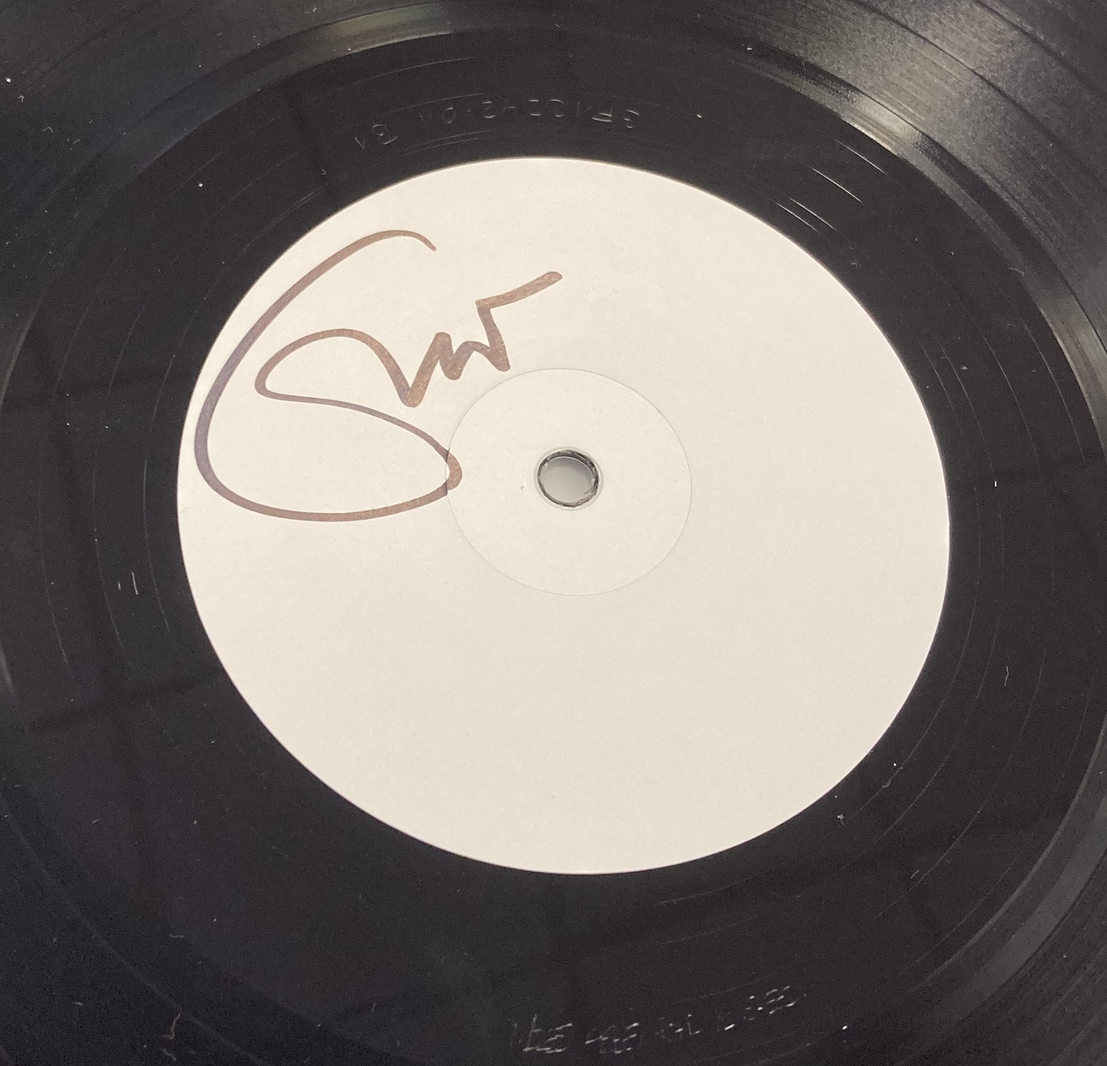 Eric Label Lot 17 - CREAM/ERIC CLAPTON - WHITE LABEL TEST
