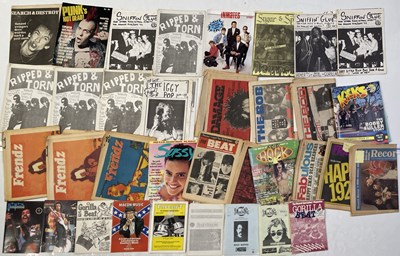 Lot 363 - PUNK / ROCK / PSYCH - MAGAZINES AND FANZINES.