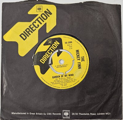 Lot 199 - THE MICKEY FINN - GARDEN OF MY MIND 7" (UK ORIGINAL - DIRECTION - 58-3086)