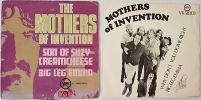 Lot 201 - THE MOTHERS OF INVENTION/ FRANK ZAPPA - 7" RARITIES PACK