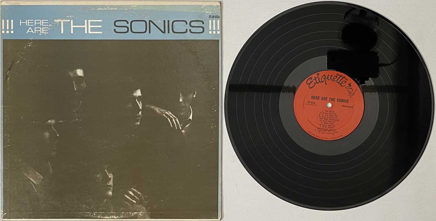 Lot 241 - THE SONICS - HERE ARE THE SONICS LP (ET-LP-024 - ORIGINAL MONO PRESSING)