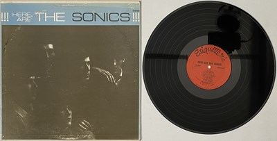 Lot 241 - THE SONICS - HERE ARE THE SONICS LP (ET-LP-024 - ORIGINAL MONO PRESSING)