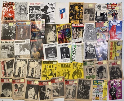 Lot 373 - MIXED MUSIC MAGAZINES - PSYCH / GARAGE / BEAT / POP.