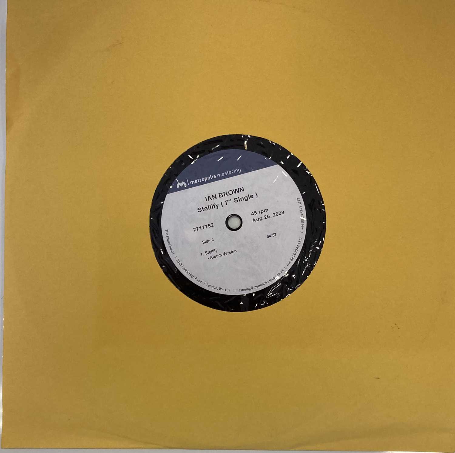 Lot 28 - IAN BROWN - STELLIFY 7" ACETATE RECORDING (2717752)
