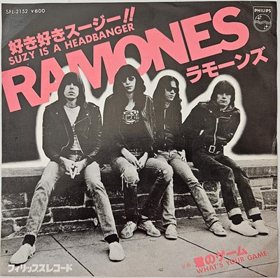 Lot 229 - RAMONES - SUZY IS A HEADBANGER 7" (JAPANESE PROMO - PHILIPS - SFL-2152)