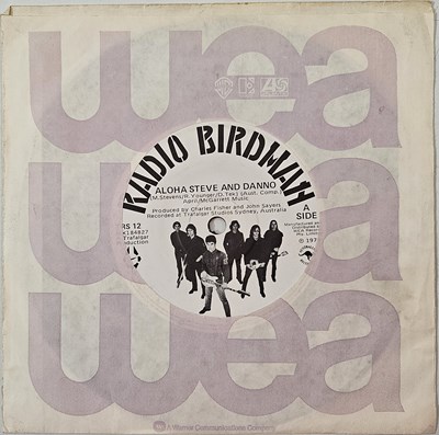 Lot 231 - RADIO BIRDMAN - ALOHA STEVE AND DANNO 7" (AUSTRALIAN ORIGINAL - TRAFALGAR - TRS 12)