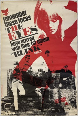 Lot 446 - BRITISH PSYCH - THE EYES - ORIGINAL 'BAM CARUSO' POSTER.