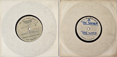Lot 234 - THE WHO/ PETE TOWNSHEND - 7" ACETATES PACK