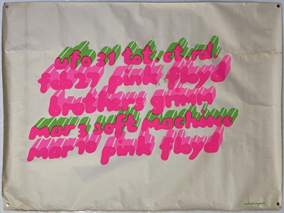 Lot 450 - PINK FLOYD UFO CLUB POSTER.