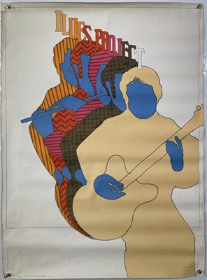 Lot 458 - THE BLUES PROJECT - ORIGINAL 1968 PERSONALITY POSTER.