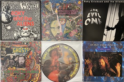 Lot 265 - ROKY ERICKSON AND THE ALIENS - LP PACK