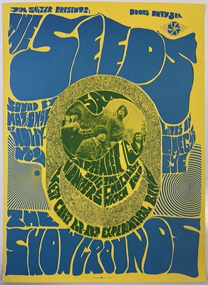 Lot 464 - THE SEEDS / JIM SALZER CONCERT POSTER.
