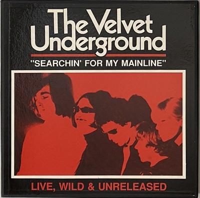 Lot 297 - THE VELVET UNDERGROUND - SEARCHIN FOR MY MAINLINE: LIVE, WILD & UNRELEASED LP BOXSET (WILD RECORDS)