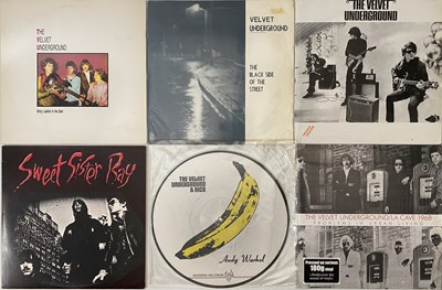 Lot 298 - THE VELVET UNDERGROUND - PRIVATE/ PIC DISC LP PACK
