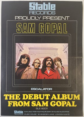 Lot 482 - SAM GOPAL - ESCALATOR PROMOTIONAL POSTER.