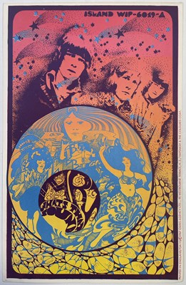 Lot 487 - BRITISH PSYCH - ART / SPOOKY TOOTH - ORIGINAL HAPSHASH AND THE COLOURED COAT POSTER.