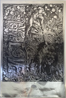 Lot 488 - LOVE GIVE LOVE - MARTIN SHARP DESIGNED BOP4 POSTER.