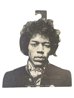 Lot 405 - JIMI HENDRIX - ORIGINAL AND RARE 'SAUNDERS ENTERPRISES' HANGER.