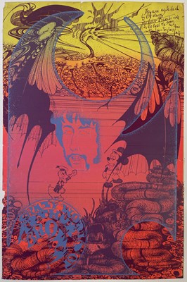 Lot 491 - HAPSHASH AND THE COLOURED COAT - CRAZY WORLD OF ARTHUR BROWN - OSIRIS POSTER - OA108.
