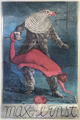 Lot 493 - MARTIN SHARP - BIG O POSTERS - MAX ERNST BIRDMAN.