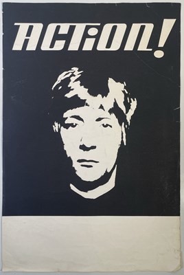 Lot 501 - MOD - THE ACTION - ORIGINAL C 1960S GENERIC CONCERT POSTER.