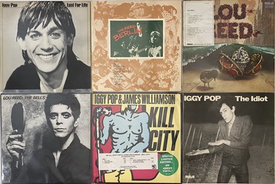 Lot 277 - IGGY POP / LOU REED - LP PACK