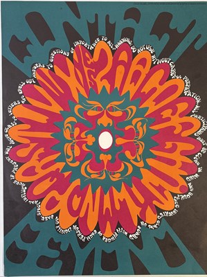 Lot 526 - ORIGINAL 60S/70S OUIJA BOARD POSTER BY VANDAL PUBLICATIONS.